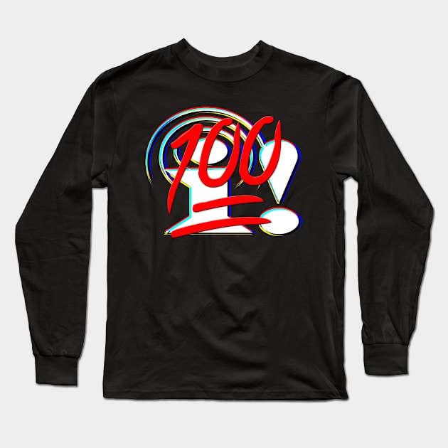 Indoob 100 Long Sleeve T-Shirt by tsterling